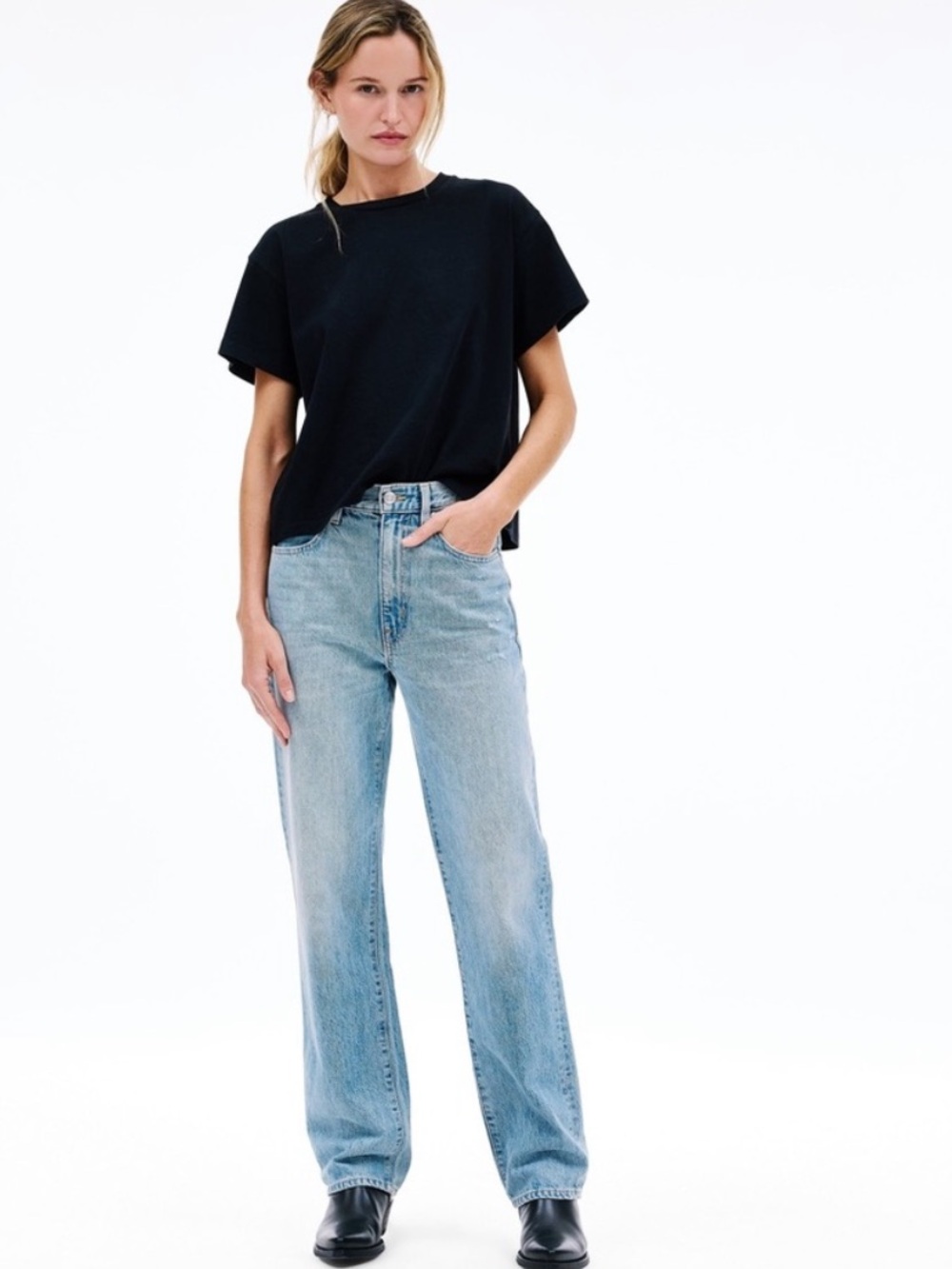 SLVRLAKE London Heartache Straight Jeans 24